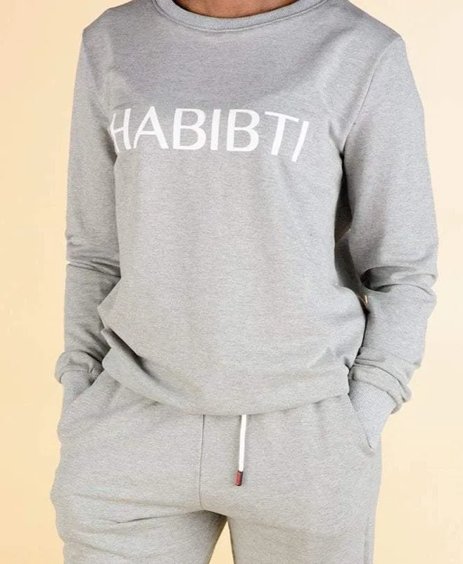 Gray Habibti sweater top