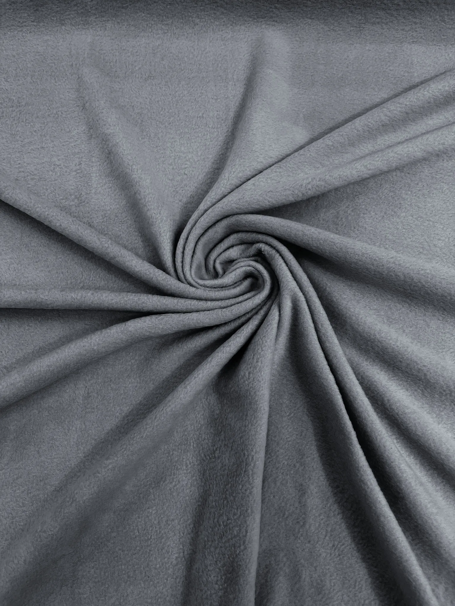 Gray Solid Polar Fleece Fabric Sold by the yard 60"Wide|Antipilling 245GSM |Medium Soft Weight| Blanket Supply,DIY, Decor,Baby Blanket