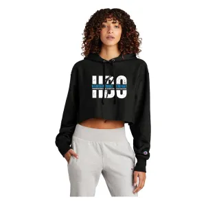Harrison Dance Company - Champion Women's Reverse Weave Cropped Cut-Off Hooded Sweatshirt