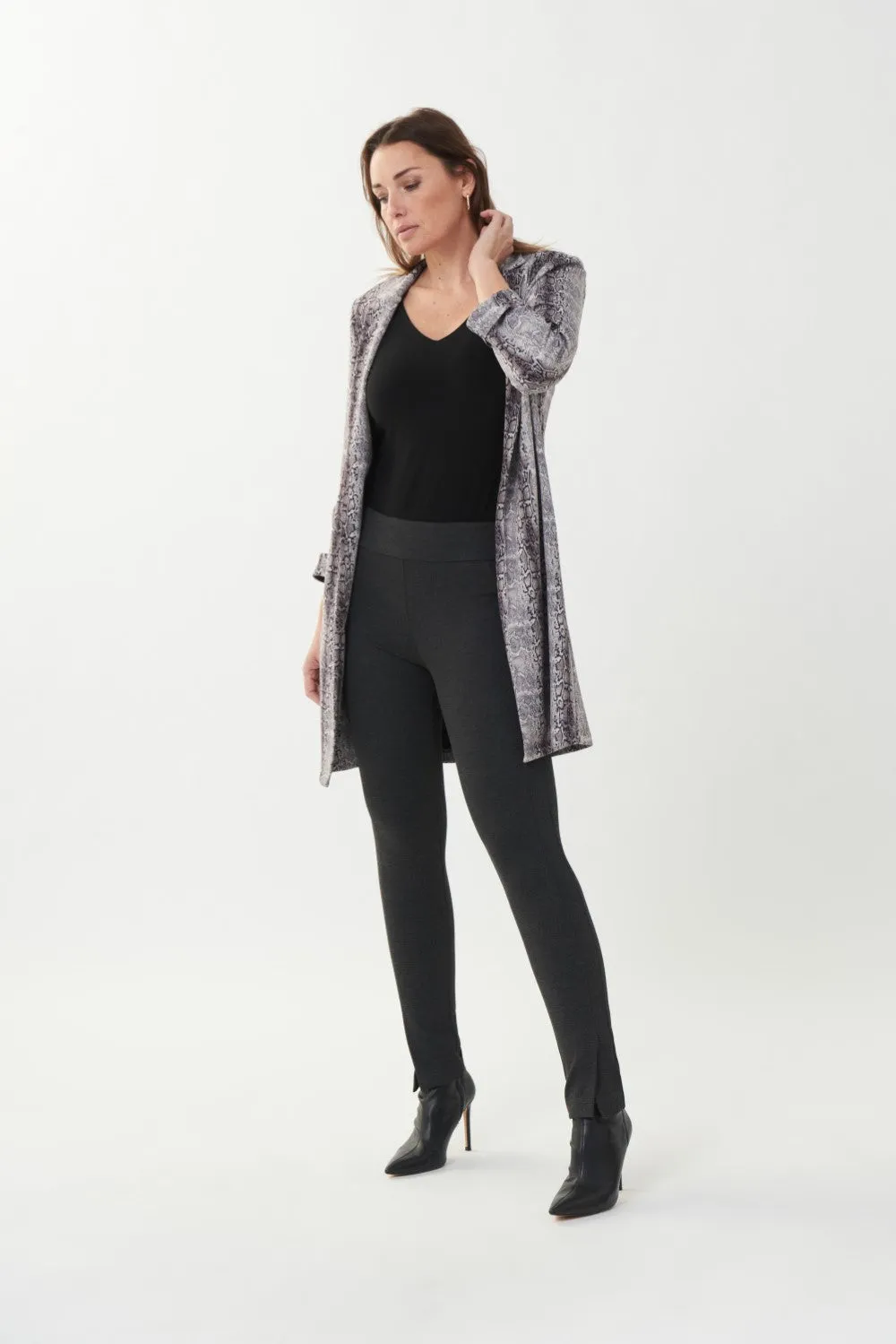 Joseph Ribkoff Pant 223309 Charcoal Grey*