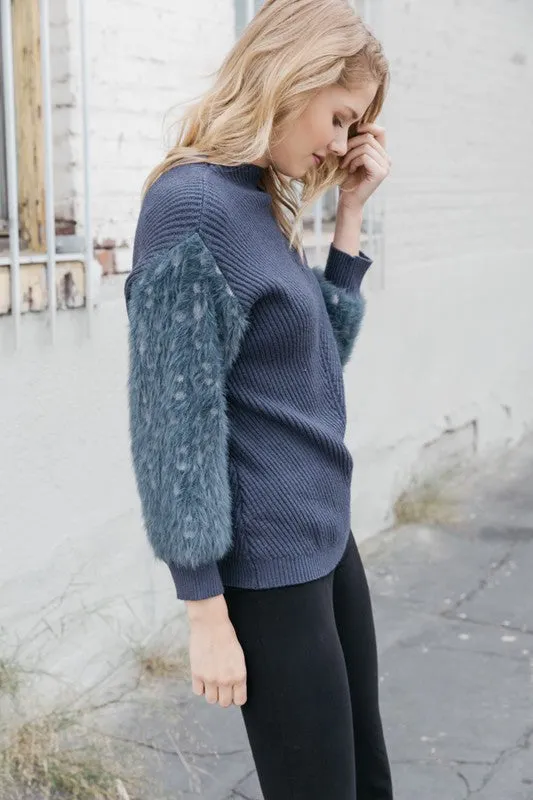 Karlee Puff Sleeve Sweater