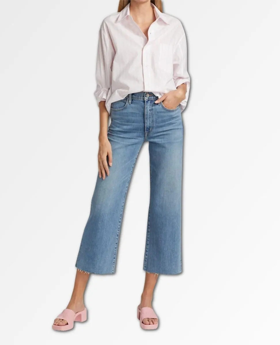 Kayla Shirt Azalea Stripe