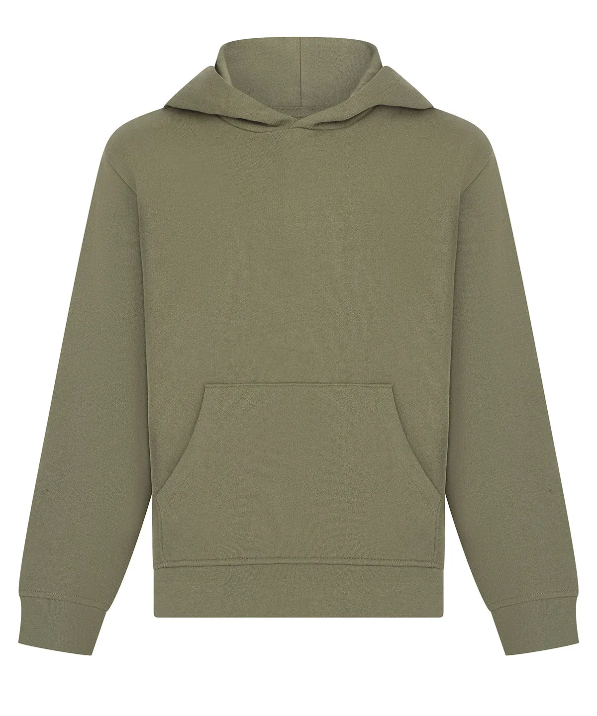Khaki - Kids sustainable fashion hoodie