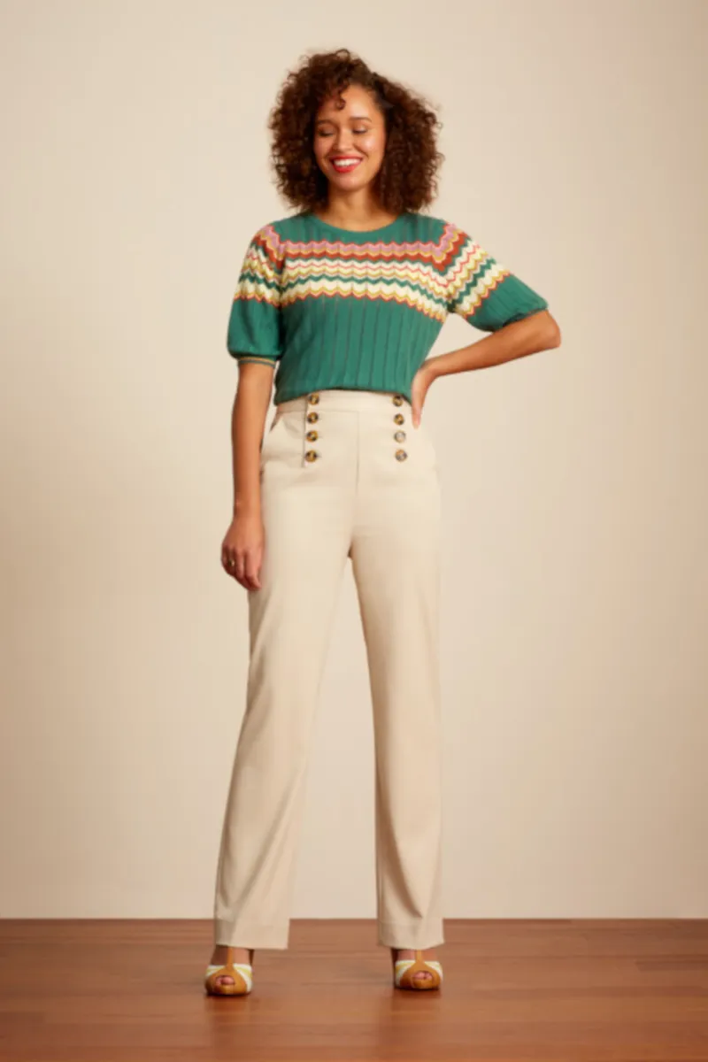 King Louie - Agnes Top Bellsleeve Picadillo