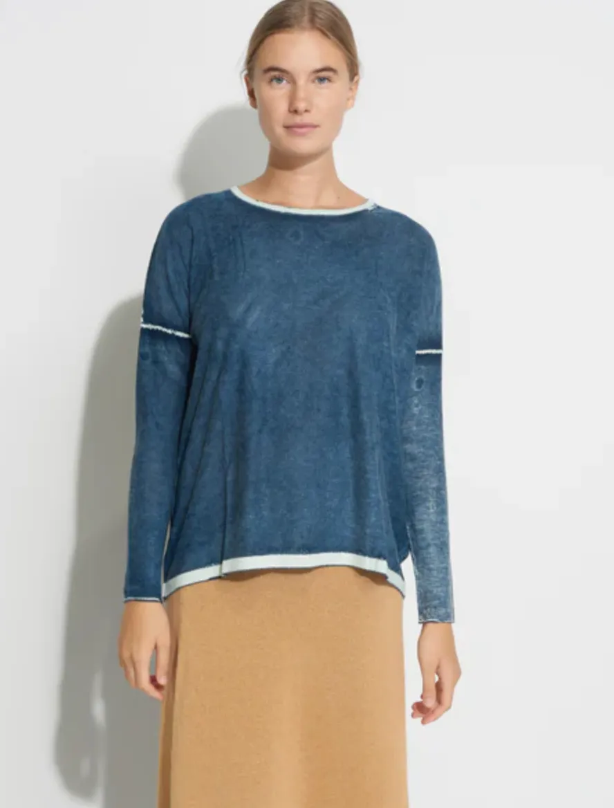 Kokun Overdye Boxy Crew Sweater