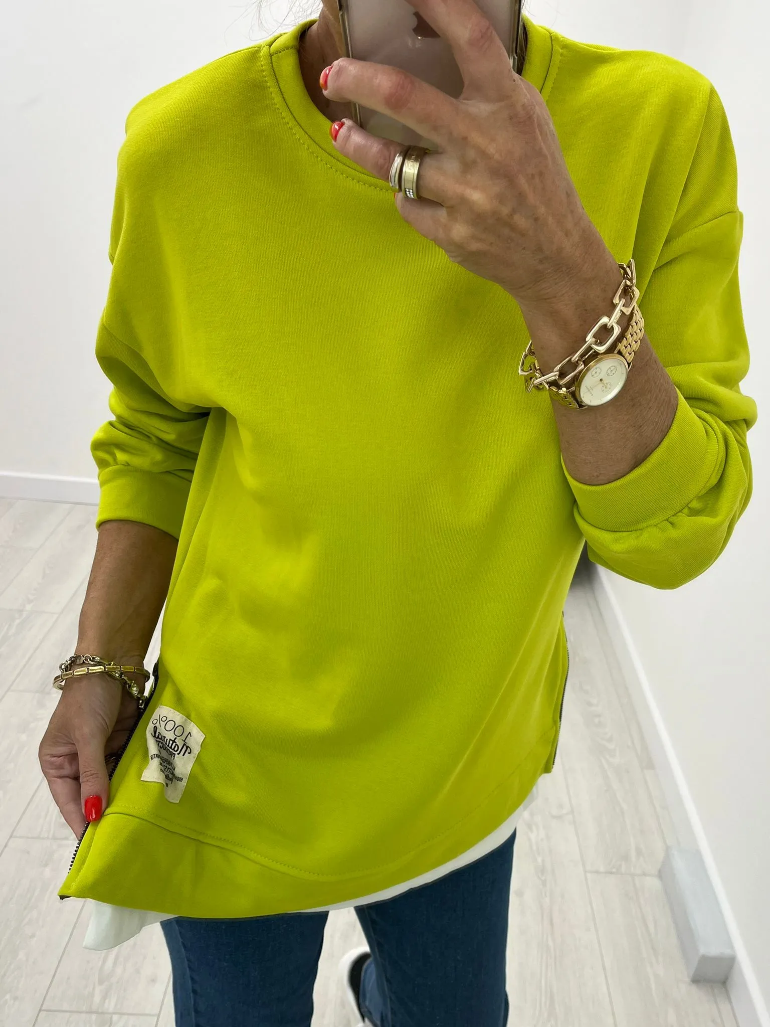 Kyla Side Zip Sweaters