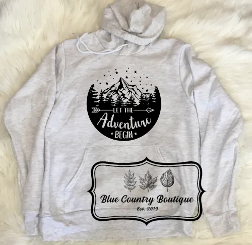 Let The Adventures Begin Hoodie