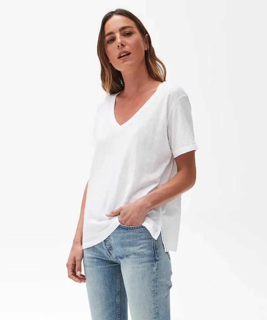 Levi Boyfriend Shirt White