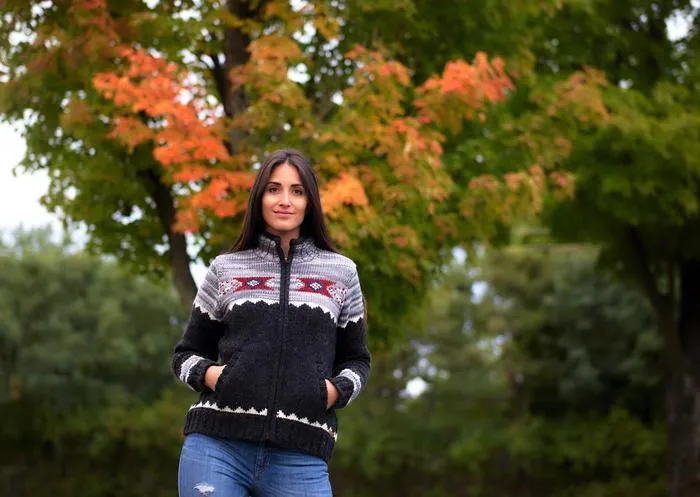Lost Horizons Women's Mustang Wool Knit Sweater