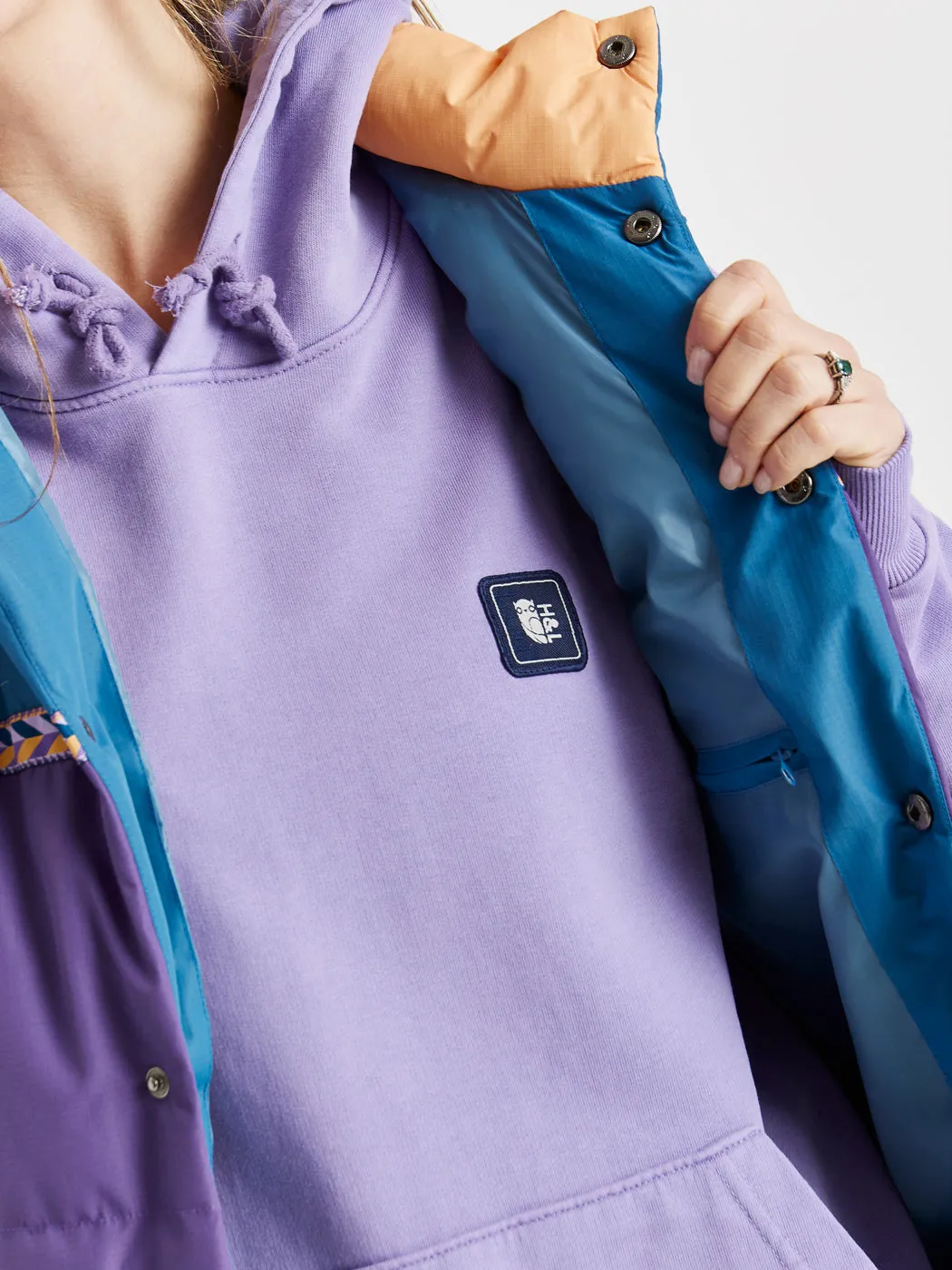 Lumi Oversized Hoodie Deep Lavender