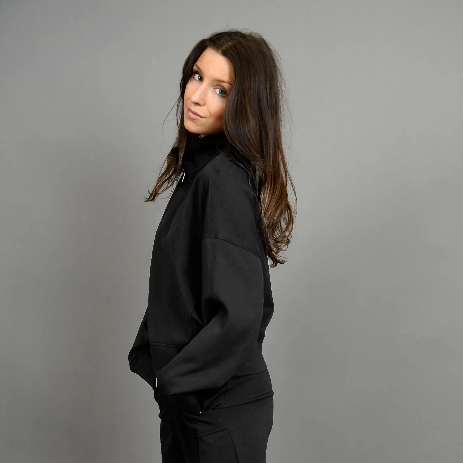 Mailyn Soft Knit 1/2 Zip