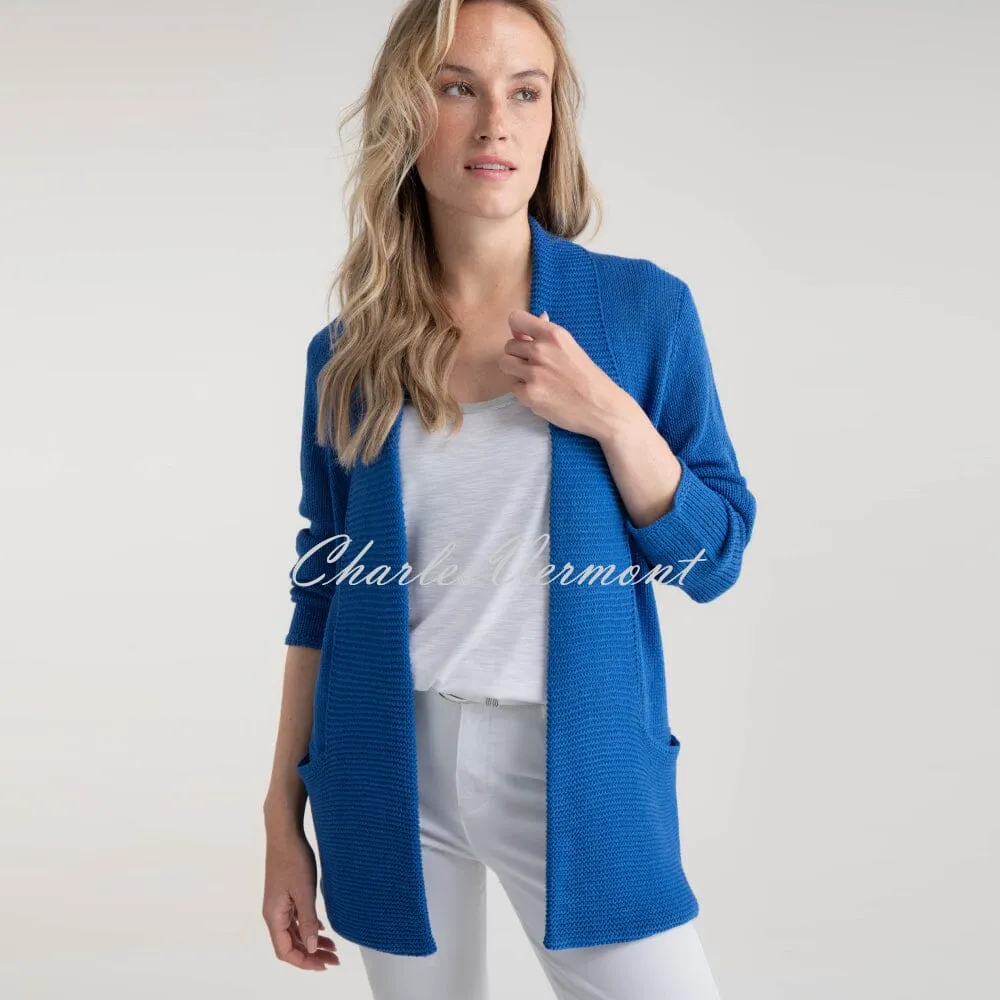 Marble Cardigan - Style 6512-153 (Cobalt)