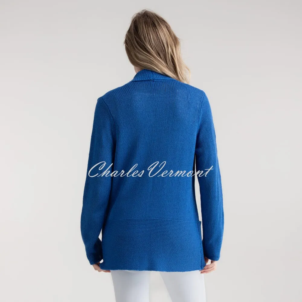 Marble Cardigan - Style 6512-153 (Cobalt)