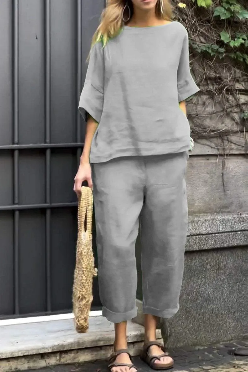Mariana® - Comfortable Shirt and Trousers Set