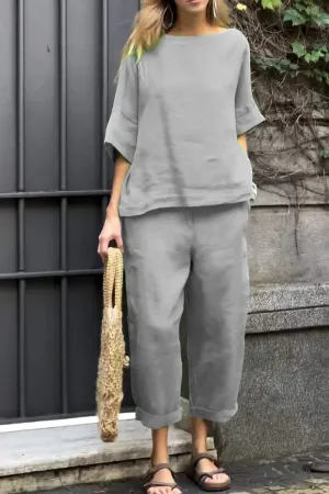 Mariana® - Comfortable Shirt and Trousers Set