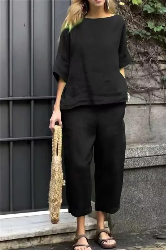 Mariana® - Comfortable Shirt and Trousers Set
