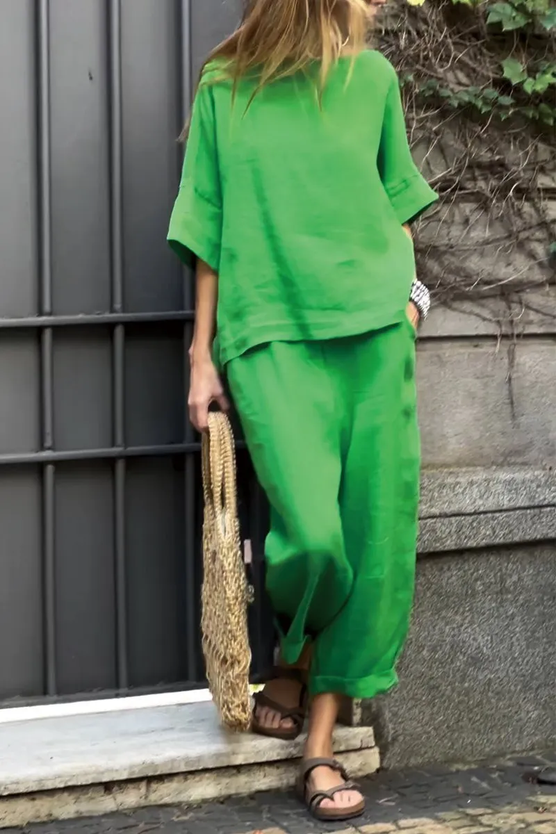 Mariana® - Comfortable Shirt and Trousers Set