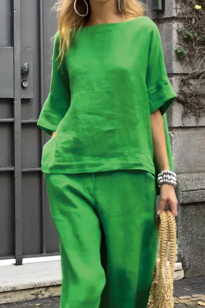 Mariana® - Comfortable Shirt and Trousers Set