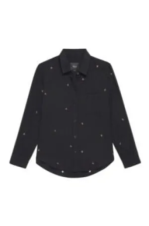 Milo Bronze Star Button Up Shirt
