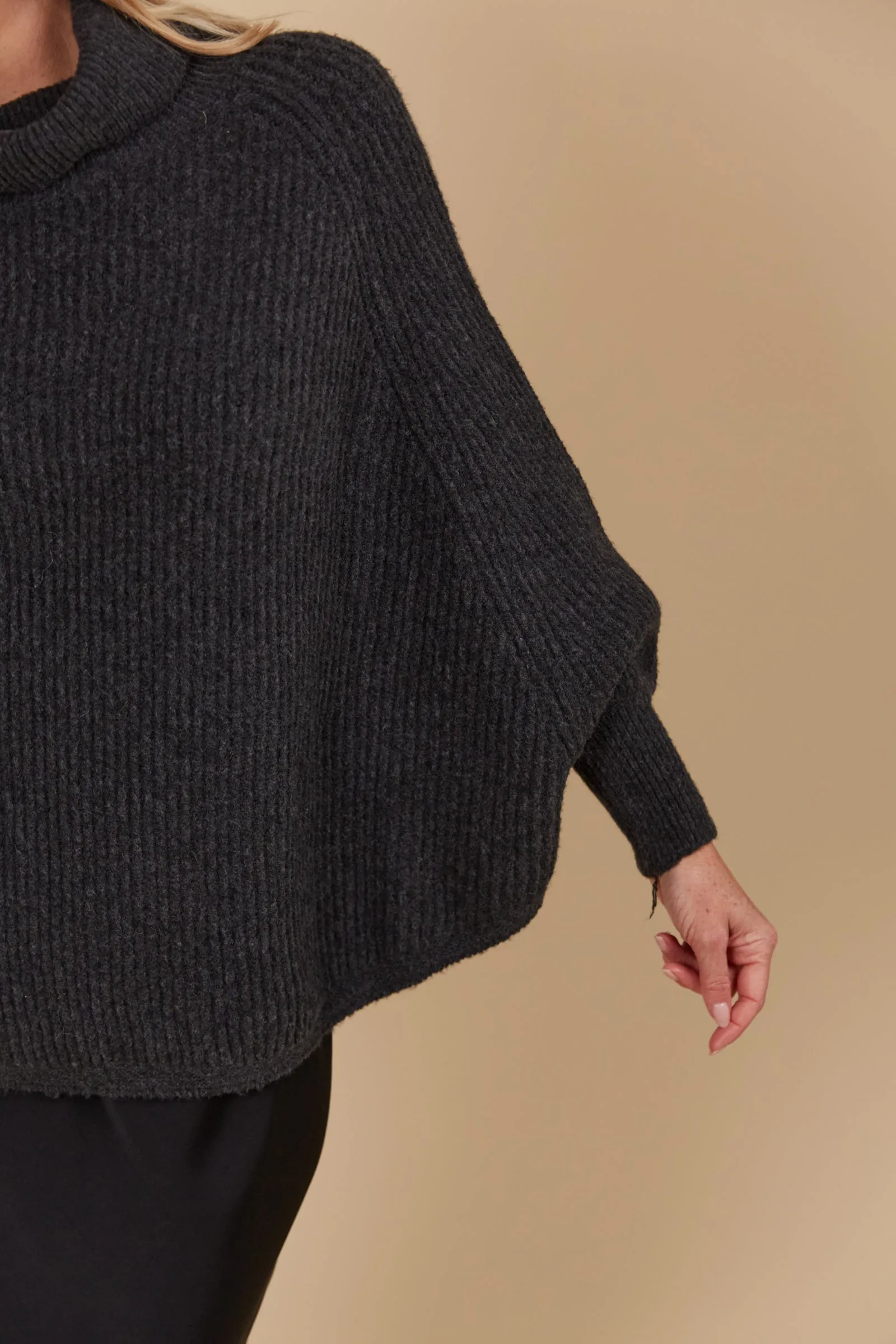Miru Poncho - Ash