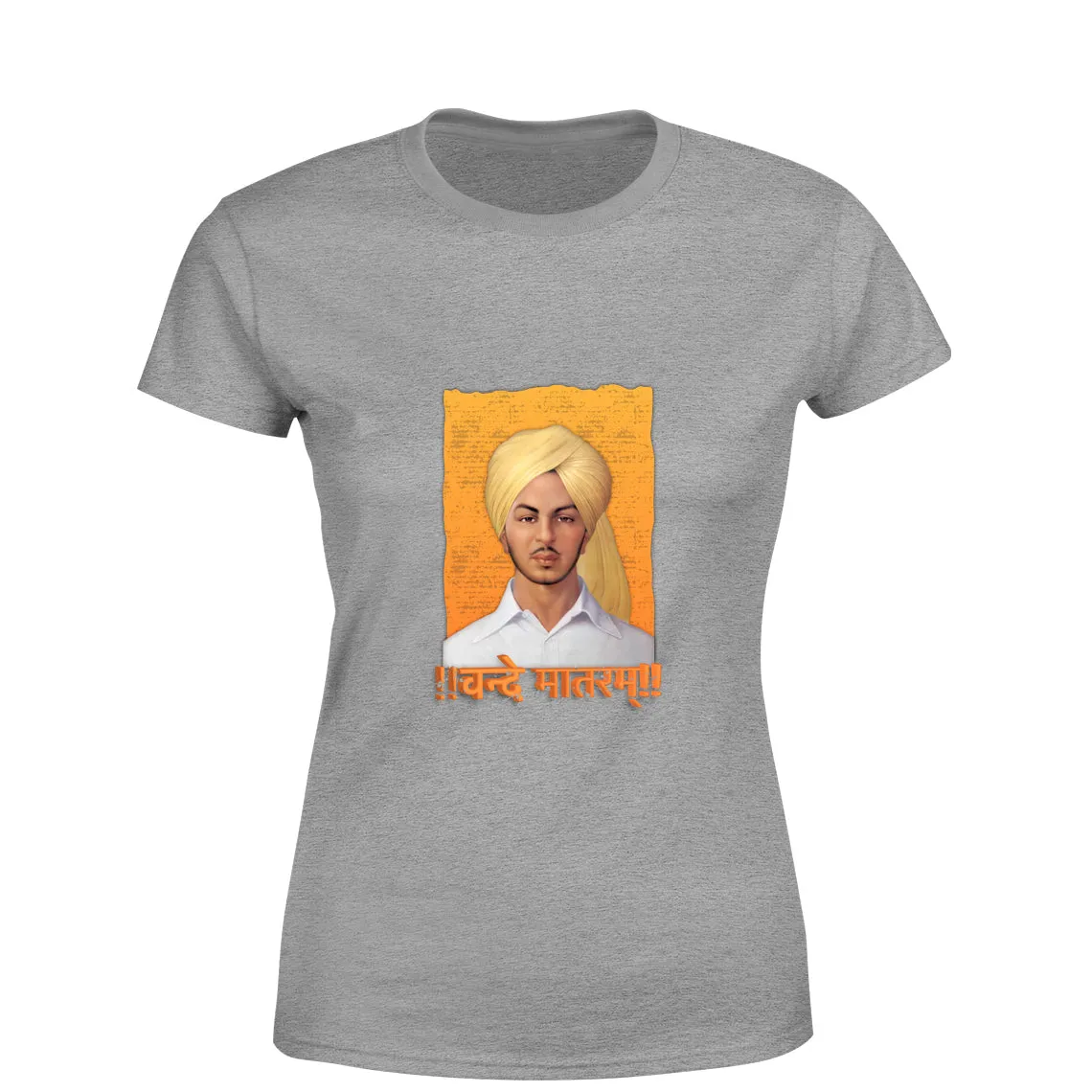 Mister Fab Indian Independence Day Vande Matram Women Round Neck printed T-Shirts