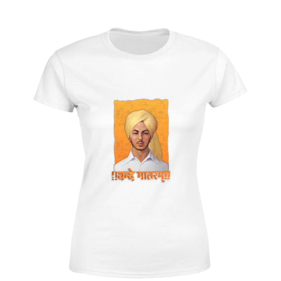 Mister Fab Indian Independence Day Vande Matram Women Round Neck printed T-Shirts