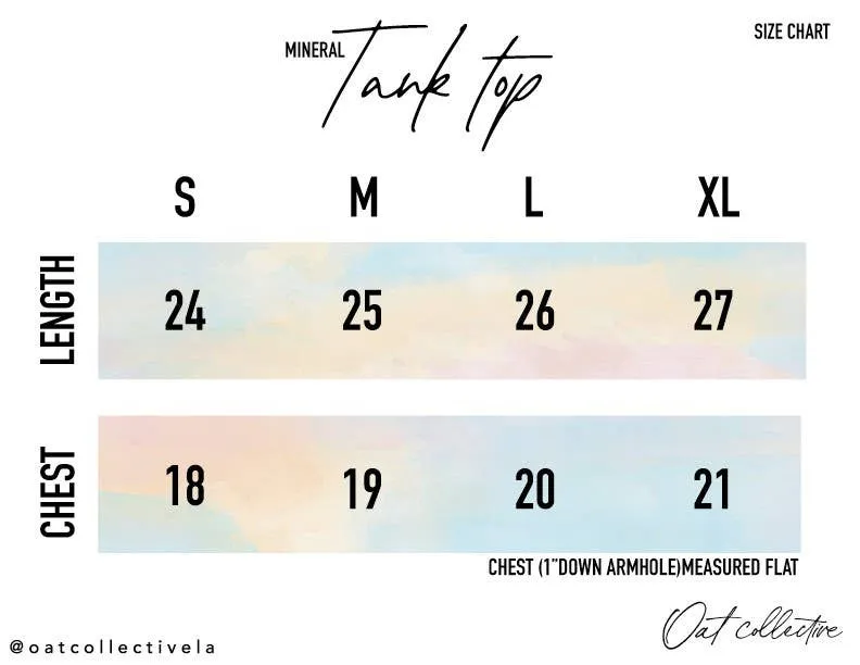 Mother Hood Mineral Graphic Tank Top