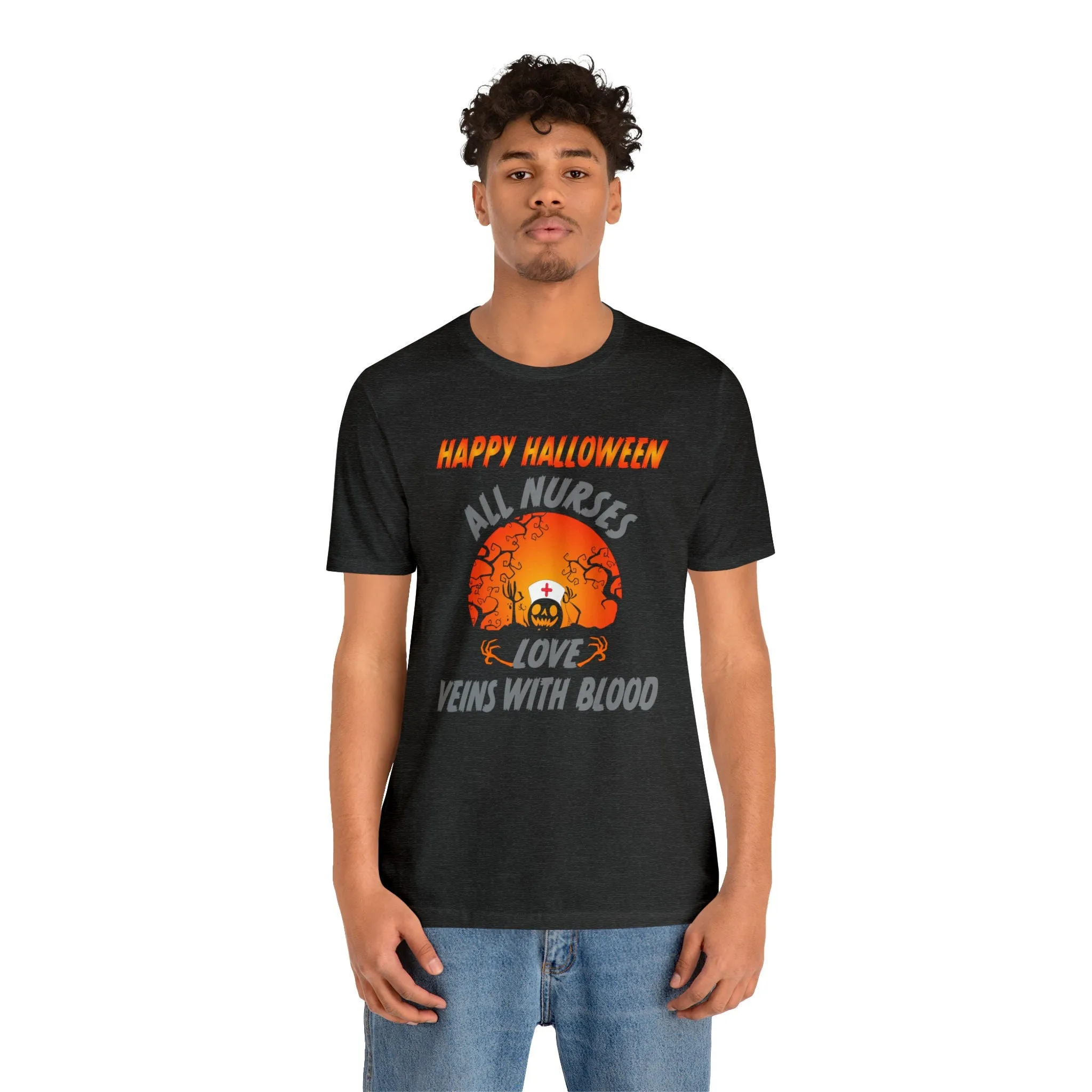 Nurses Love Veins with Blood T-shirt | m23teeshirts | Halloween shirt | Happy Halloween | Designer Shirts