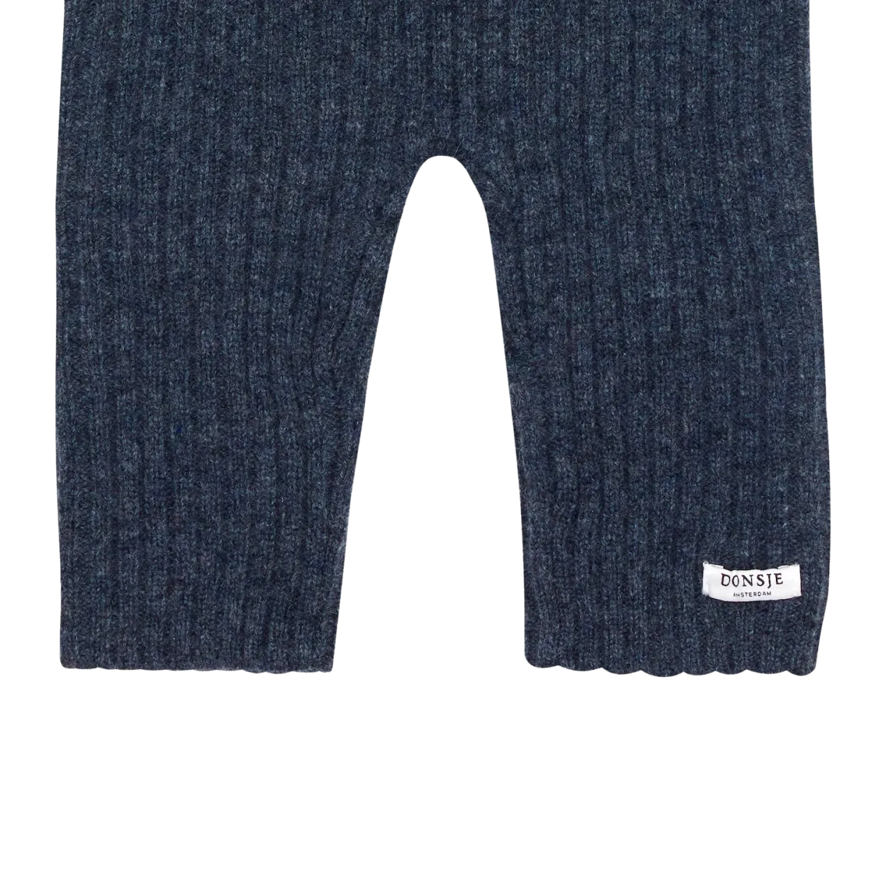 Olle Merino Wool Trousers | Night Blue Melange