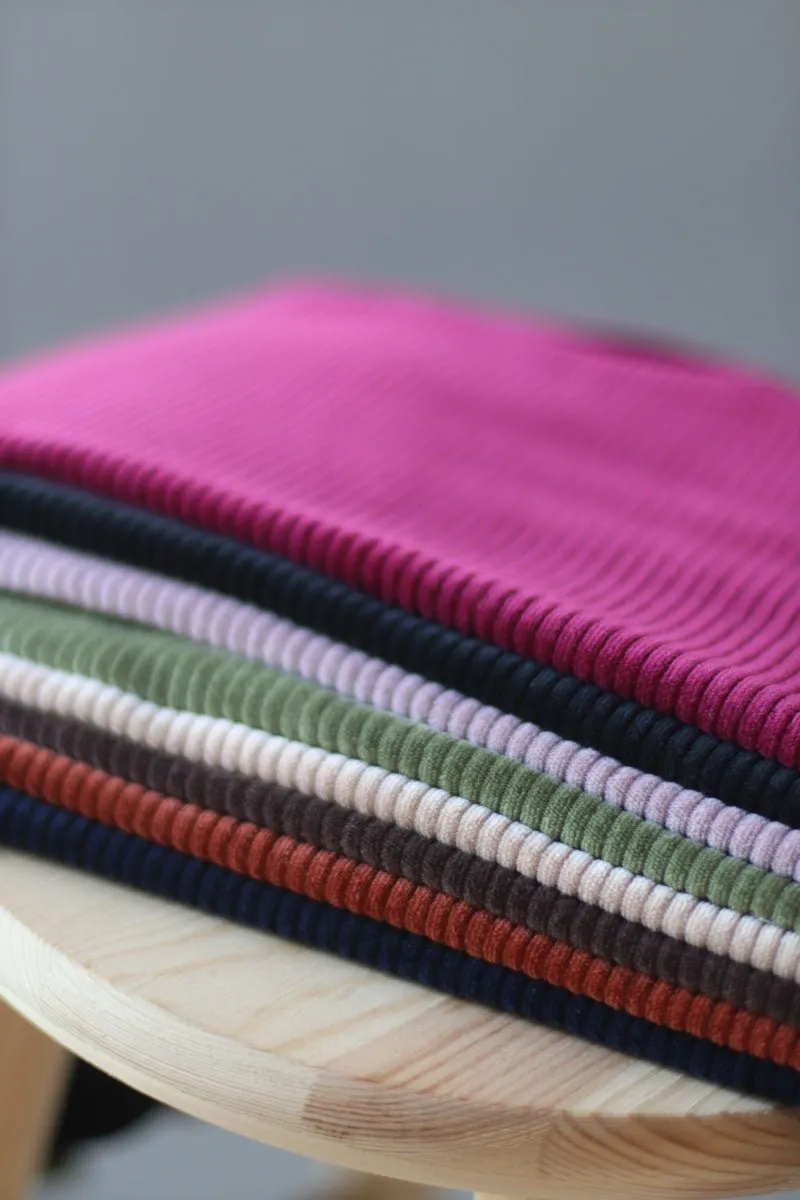 Organic Velvety Cord - OEKO-TEX® / GOTS - Mind The Maker - Fuchsia