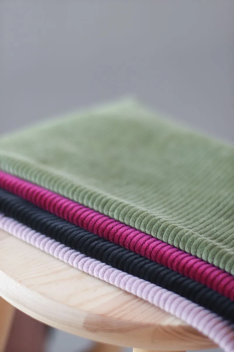 Organic Velvety Cord - OEKO-TEX® / GOTS - Mind The Maker - Fuchsia
