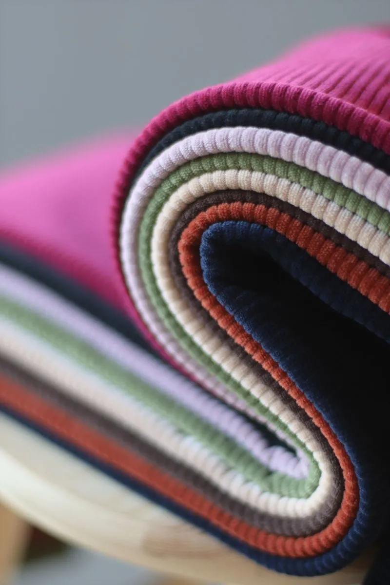Organic Velvety Cord - OEKO-TEX® / GOTS - Mind The Maker - Fuchsia