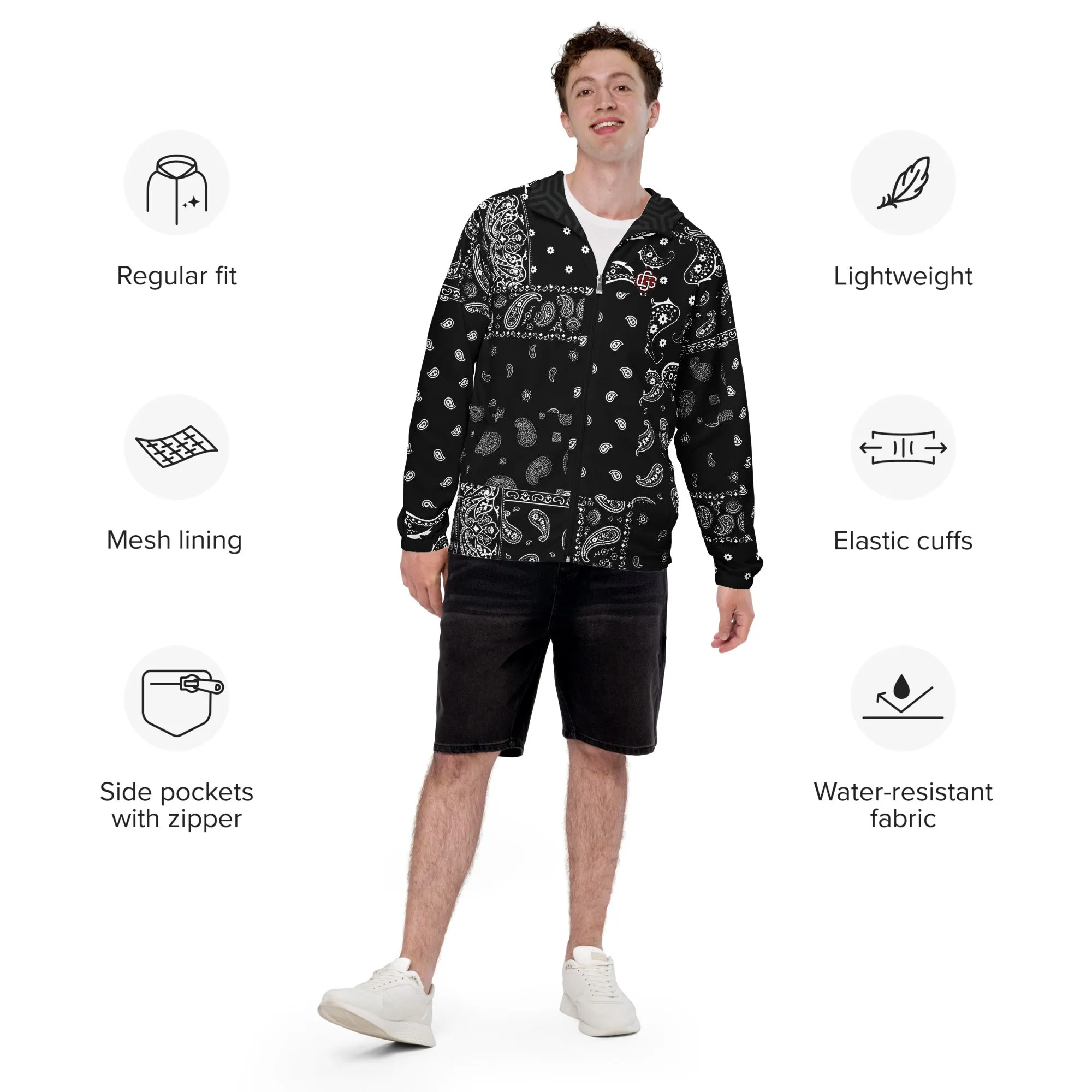 Paisley Flex Men’s windbreaker