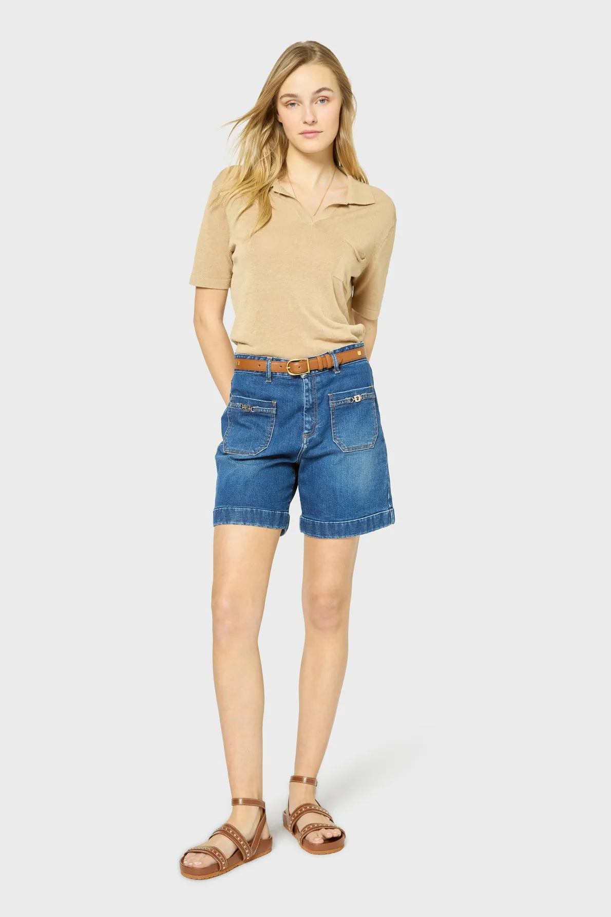 Pullover/vest Jasmine Dbu09b218 Camel