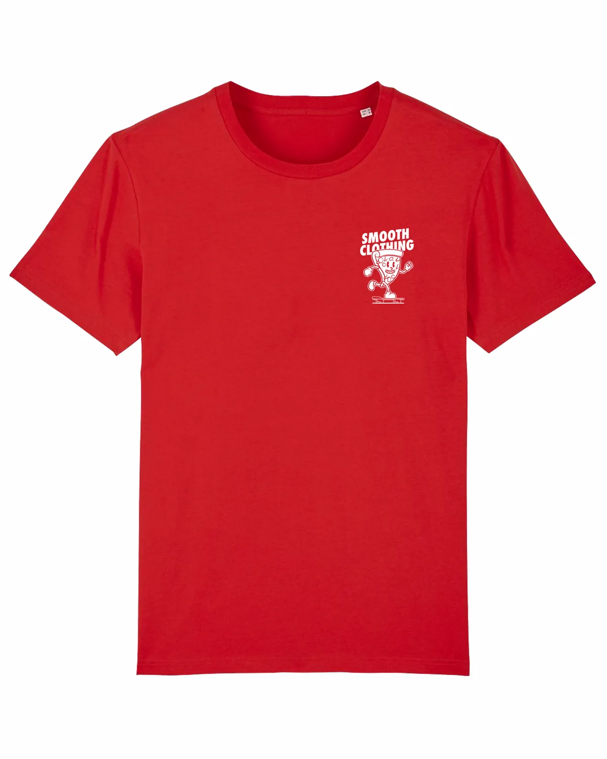 Red Kids T / Slice White Front Back Boys