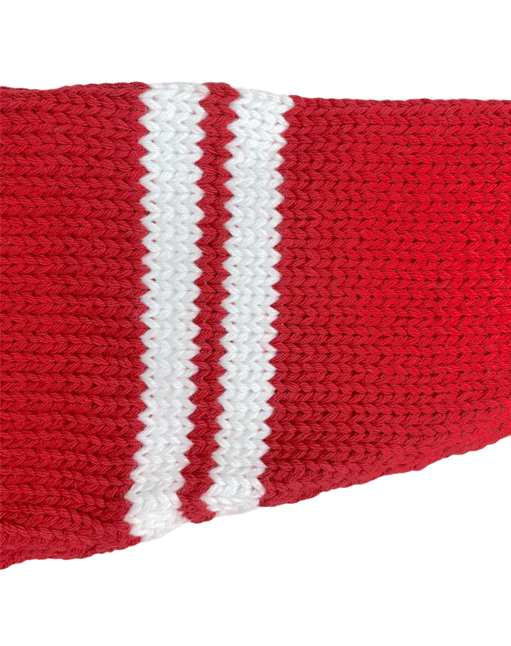 Red Soccer Roll Neck Sweater