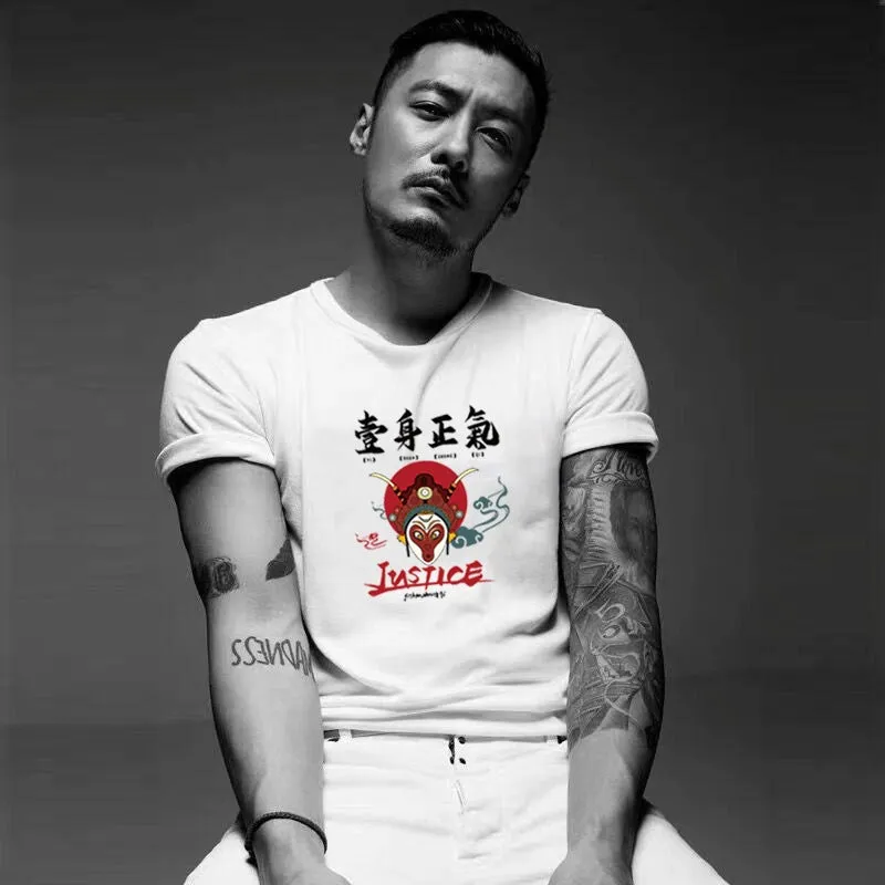 Short Sleeve T-Shirt TT-Shirt INS Summer Cotton Trendy Loose Tops T-Shirt
