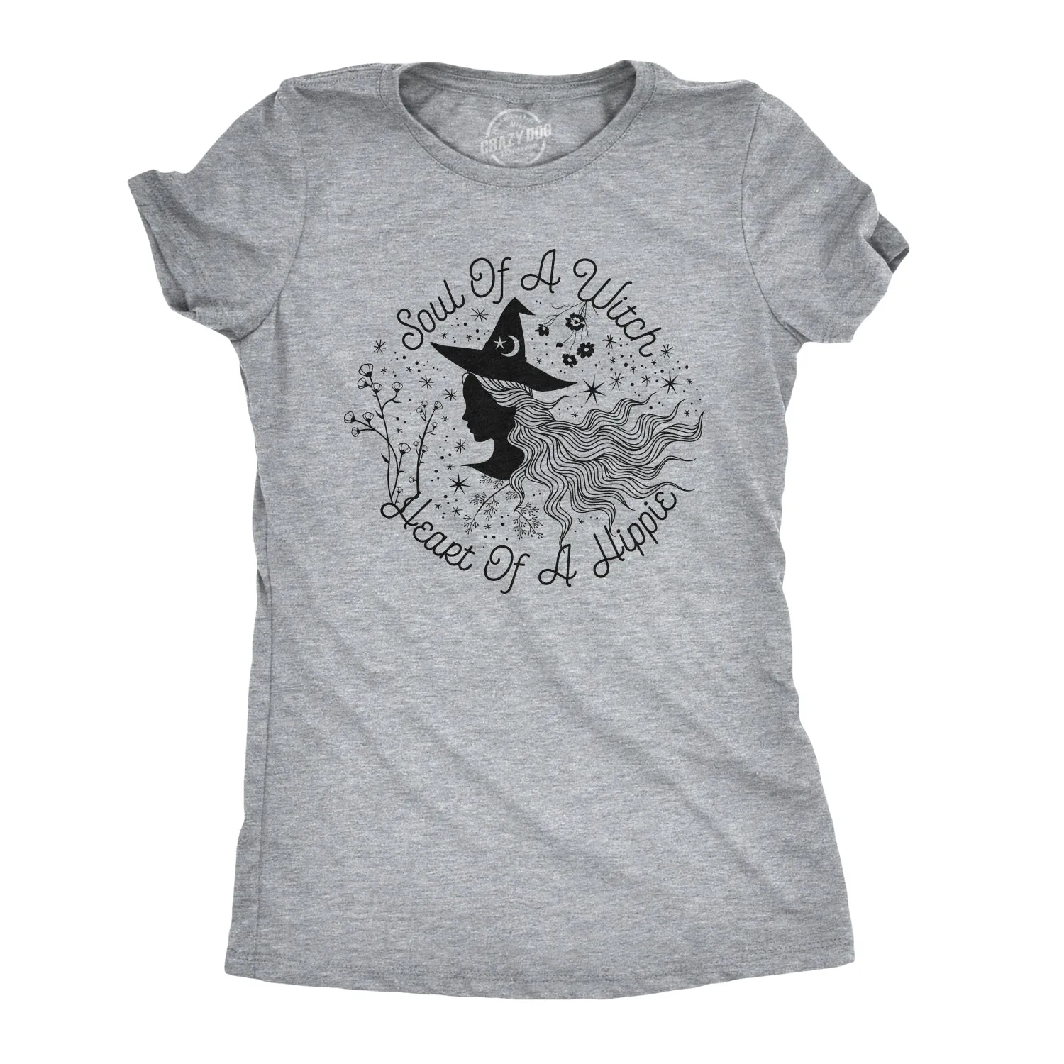 Soul Of A Witch Heart Of A Hippie Women's T Shirt