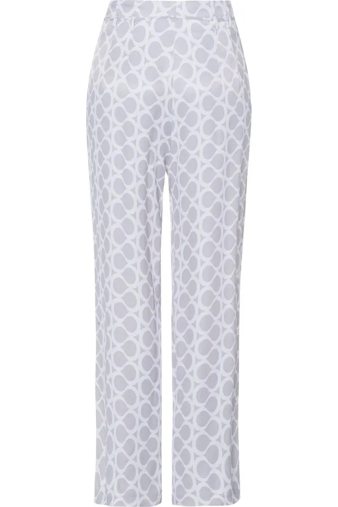 SS25 Tuzzi Grey Geometric Trouser