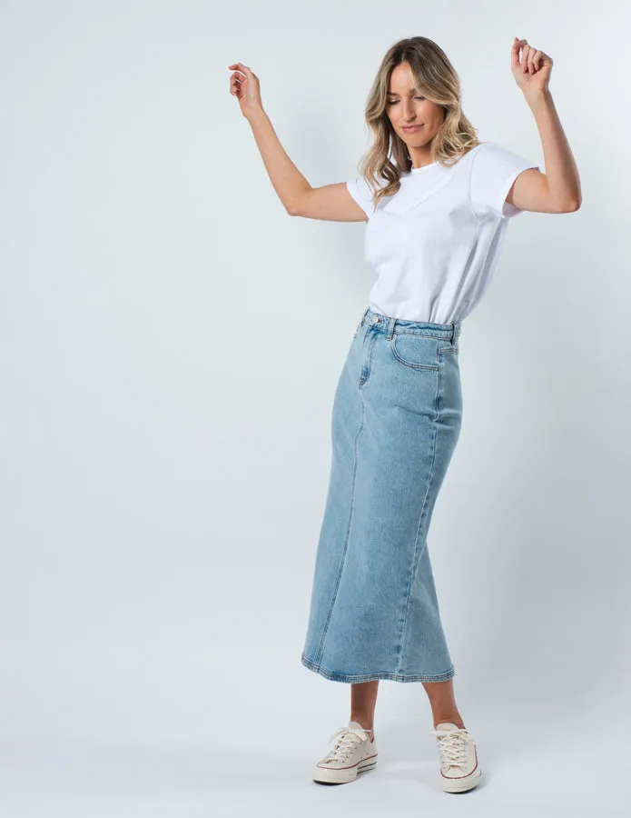 STELLA ESSENTIALS Stacy Skirt - Light Blue