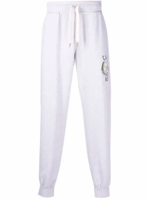 Tennis Club logo-embroidered track pants