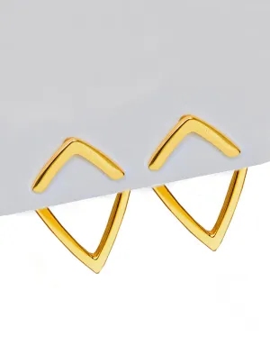 TRILL 2-Way Stud Earring Jackets | 18K Gold Over Sterling Silver