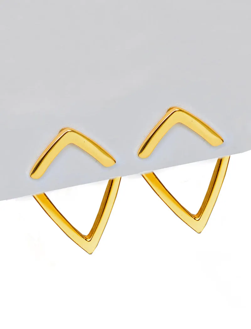 TRILL 2-Way Stud Earring Jackets | 18K Gold Over Sterling Silver