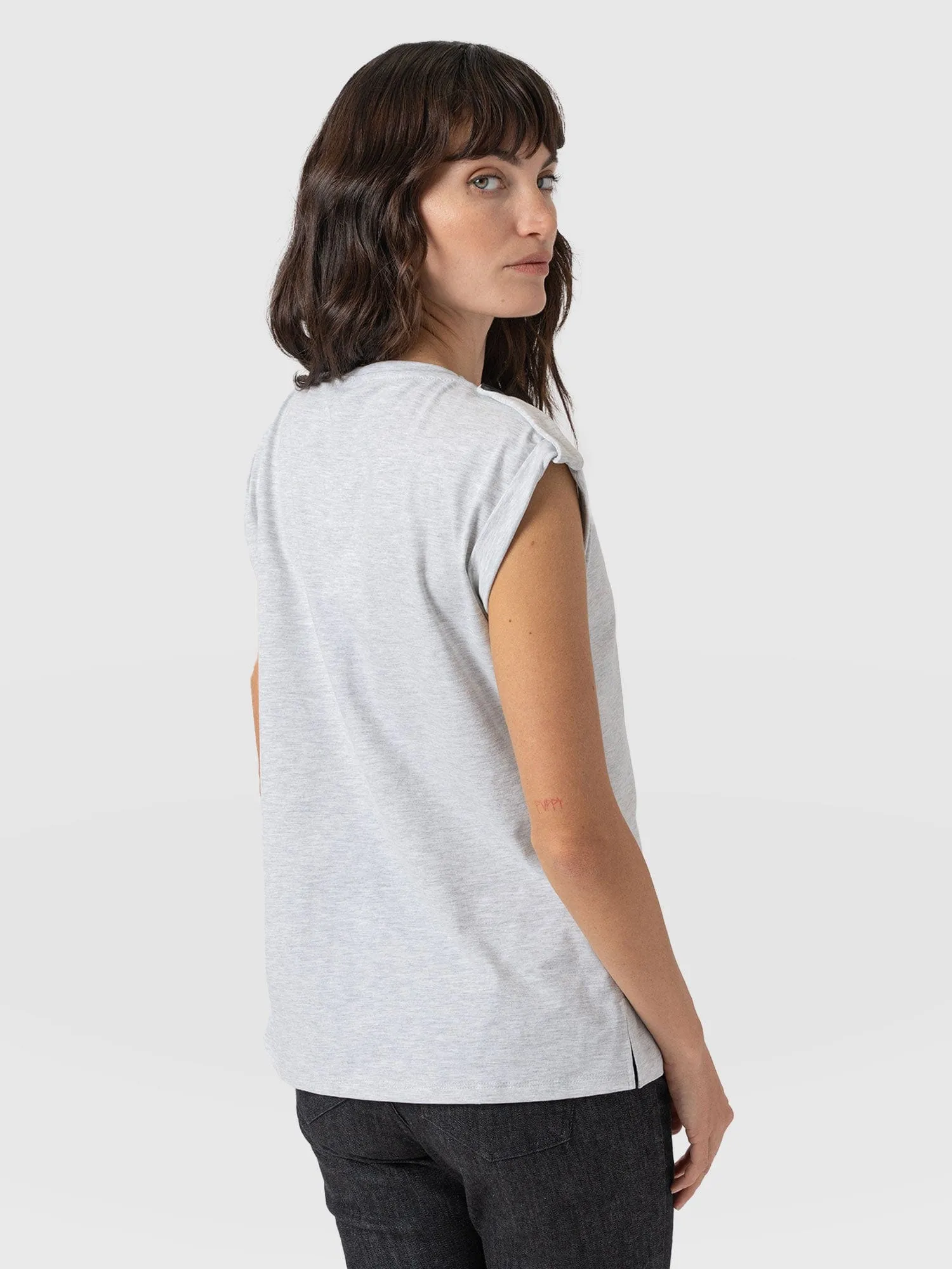 Turn Up Tee - Grey Rock N Roll