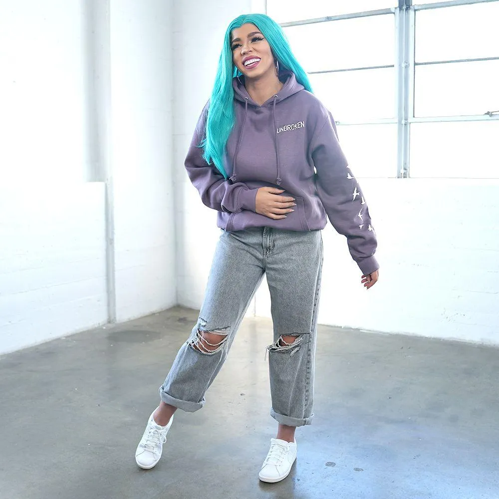 UNBROKEN HOODIE - LAVENDER