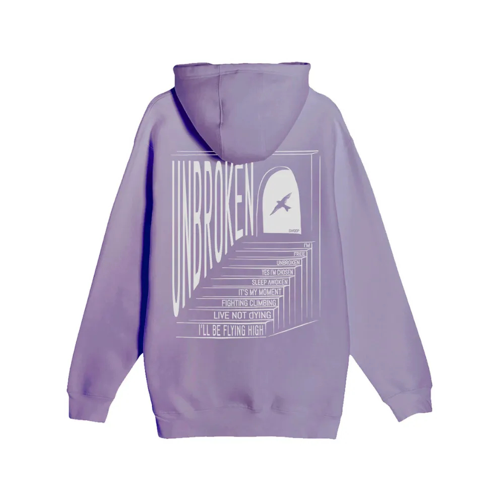 UNBROKEN HOODIE - LAVENDER