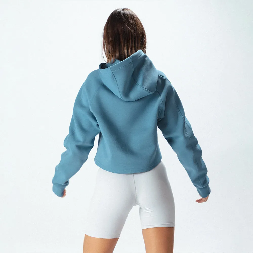 Winnerforce Women Kelly Cropped Hoodie