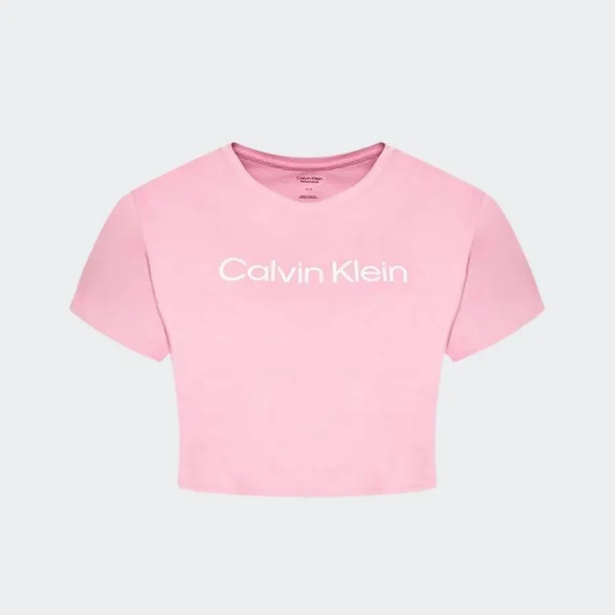 Womens Cropped T-Shirt  - Coral