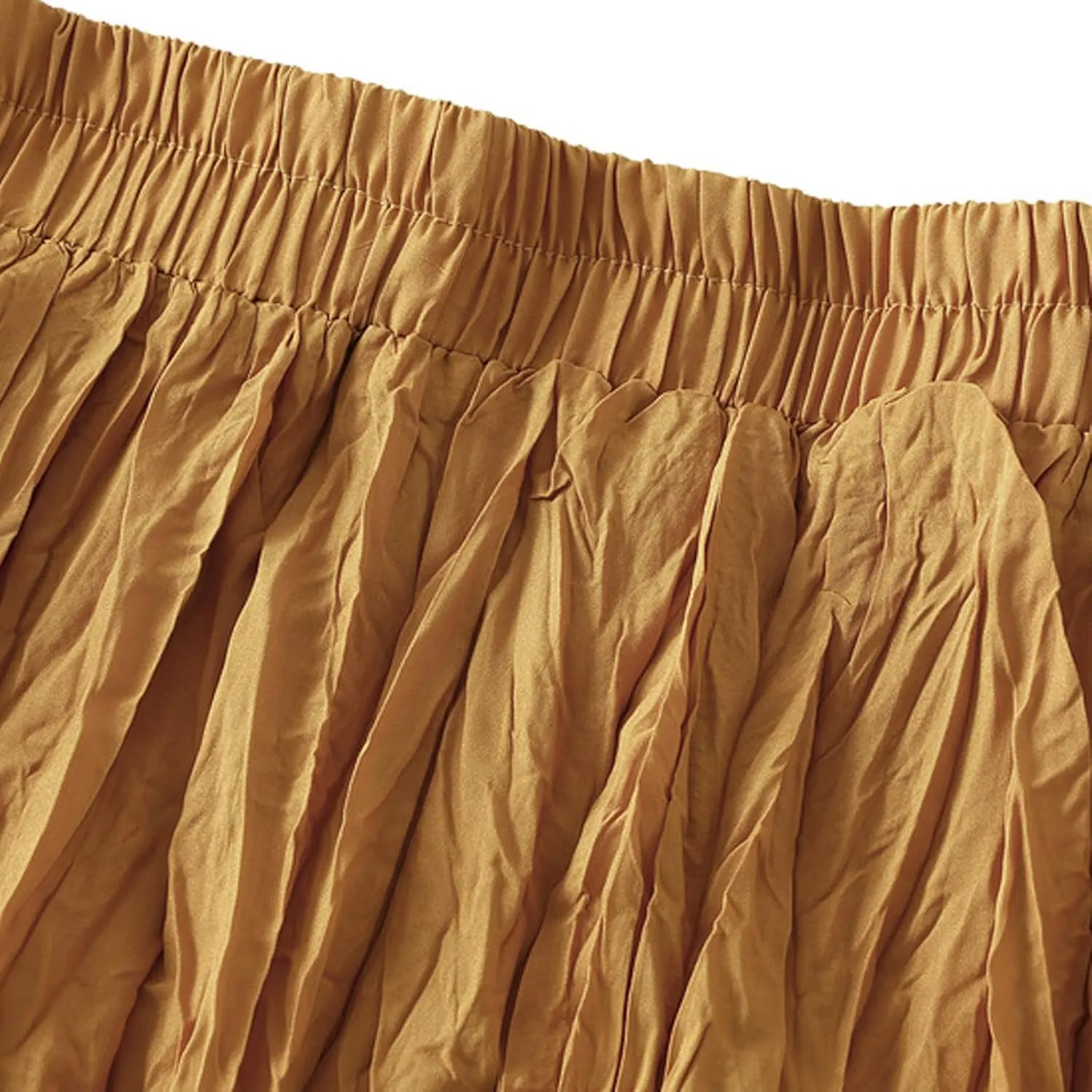 Womens Tulle Ruffle Pleated Skirts Fashion Solid Versatile A Line Maxi Skirt Holiday High Waisted Reversible Skirts